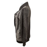 Vintage Angora Beaded Cardigan Korea 80% Angora L/XL Brown Photo 7