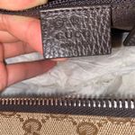 Gucci Duffle canvas and leather travel bag Photo 2