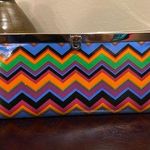 Zig zag multicolored wallet Photo 0