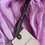 Anthropologie Sheer Volume Lace Hem Maxi Skirt, Size L Photo 11