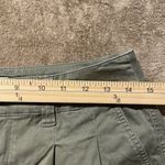 A New Day  Shorts Womens 4 Chino Olive Green High Rise Stretch Work Casual Cargo Photo 4