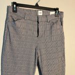 Gap  Gray Signature Skinny Ankle Pants Checkered Red and Black SZ 6 High-Rise Photo 3