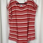 CAbi Red&White Stripe Leisure Playsuit Romper Sz.XL Photo 6