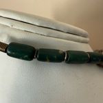 CARNELIAN HORN AND CORAL CHOKER‎ ORANGE GREEN ETHNIC TRIBAL RARE Photo 7