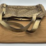 Gucci Limited Edition Abbey Brown Gg Fabric Gold Vintage Bag Photo 13
