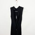 Versace VINTAGE VERSUS Black Cutout Maxi Gown Photo 8