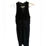 Evan Picone Springtime Stroll Layered Mini‎ Dress Black Size 6 Photo 1