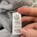 Athleta Castle Peak Crewneck cotton slub sweatshirt in Heather grey size M Photo 9