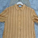 prAna  Women’s Fernie Cover-Up Button Down Shirt Top Longsleeve in Solstice S Photo 4