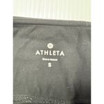 Athleta  Leggings Mesh Athletic Workout Running Athleisure Black‎ Size S Photo 3