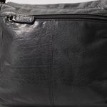 Rolfs Genuine Leather Shoulder Bag Purse Black Soft Flap Built In Wallet SEE‎ Photo 5