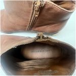 Lucky Brand  Womens Cosmio Western Booties Brown Leather Block Heel size 8.5M Photo 5