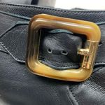 Burberry Sharnford Ankle Boots Open Toe Booties Buckle Leather Heels 38 1/2 Photo 11