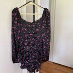 Forever 21  Ruched Floral Mini Dress Photo 2
