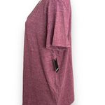 Torrid Classic Fit Maroon Heather Jersey Knit Short Sleeve Crew Neck T-shirt 1 Photo 3