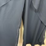 Addison Evenings Size Large Flowy Black Wide Leg Pant Formal Dressy Wear Photo 3