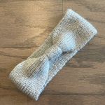 Loft Grey Sequin Knot Winter Headband Photo 0