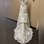 Casablanca Bridal, Elegant Cream Lace Wedding Dress White Size 6 Photo 1