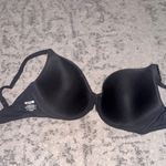 SKIMS  Fits Everybody T-Shirt Plunge Bra Size 34DD Color Onyx Photo 4