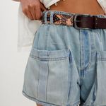 Free People NWT  Bandana Belt in Sunstone Photo 1