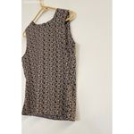 Notations Brown sleeveless blouse - Size S Photo 3