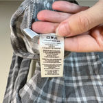 Cloth & Stone ✨ Women’s Gray Plaid Long Sleeve Top Anthropologie Small Photo 7