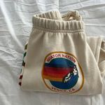 Aviator Nation Vintage White Sweatpants Photo 0