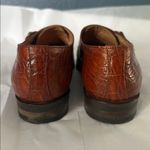 Nordstrom  Brown Crocodile Loafers Photo 3