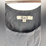 Flax  S Black Linen Tank Top -Petite Photo 4