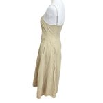 Ciao Lucia Rosalba Midi Dress Linen A Line Sandstone Women’s Size S Brown Photo 3