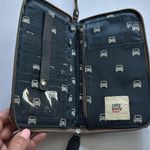 ORLA KIELY BLACK& CREAM CANVAS TRAVEL BAG CAR DESIGN GREAT FOR TRAVEL DOCUMENTS Black Photo 7