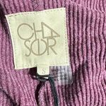 Chaser Purple Ribbed Long Sleeve Scoop Back Midi Dress Women's Size Small NWT Photo 4