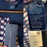 Tommy Hilfiger  Adaptive Crepe Mini Shirt Dress Navy size XS Photo 3