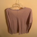 White Crow light pink waffle knit long sleeve Photo 2