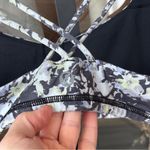 Lululemon  Free To Be Bra Crosscourt Petal Black Clarity Yellow sports floral Photo 5