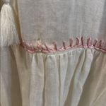 Carolina K Natalia Cotton Collared Shirt Dress Small White Photo 10