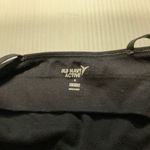 Old Navy  Active Sports Jog Bra Go-Dry Women Sz S Black Ribbed Wireless Gym Photo 3