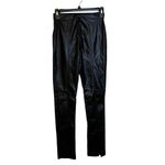 Steve Madden  Anastasia Leggings in Black XSmall Womens Vegan Faux Leather Pants Photo 4