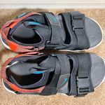 Nike CANYON OUTDOOR SANDAL - BLACK, ORANGE WHITE (8) Photo 0