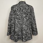Notations  Suit jacket.  Animal Print. Zebra print.  Size Large. Photo 2