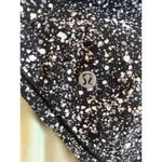 Lululemon Women’s Sculpt Tank Top Black White Splatter Mesh Size Tag Missing Photo 2