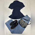 Lacoste Vintage  Dark Blue Polo Shirt Photo 3