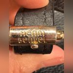 Henri Bendel ‎ Vintage Black Leather Purse OS Photo 2