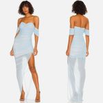 Nookie  Dita Mesh Gown Blue Photo 6