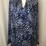 Elie Tahari LILO Printed Silk Dress Open Sleeves Photo 1