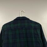 LL Bean Womens Scotch Plaid Flannel Shirt size M Blue Size M Photo 4