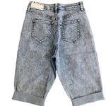 Frayed Denim Shorts 25 High Rise Baggy Shorts Better Than Blue Acid Wash 80s Photo 1