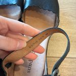 Sundance  Black Leather Perforated Cutout Wedge Heeled Sandal Size 40/8.5 US Photo 7