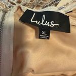 Lulu's Sparkling Mini Dress Silver Size XL Photo 7