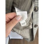 Brooks Brothers  Women's Moon Linen Wool Plaid 2-Piece Pant Suit Blazer UK Size 6 Photo 10